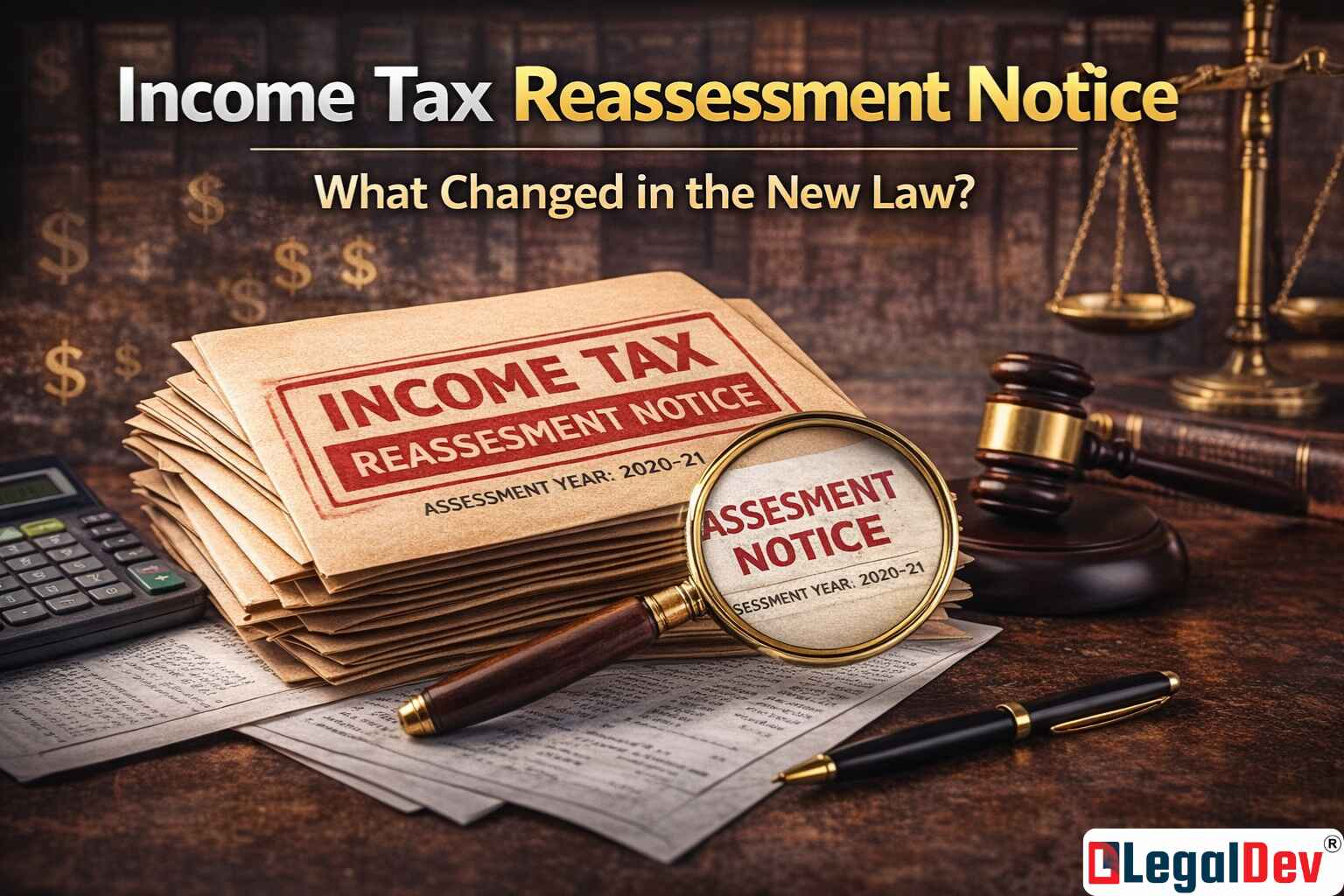 income tax reassessment notice